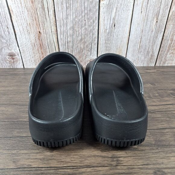 Nike Calm Slide Slip Ons Women's Sz 9 Men's Sz 8 Black (VGC) - Picture 4 of 7